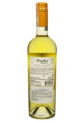 Вино Terra Pura Сhardonnay Sauvignon Blanc Белое Полусладкое 0.75 л