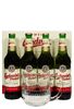 Пиво Budweiser 5% Набор с бокалом 4х0.5 л