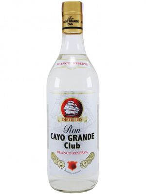 Ром Cayo Grande blanco 37,5% 1 л