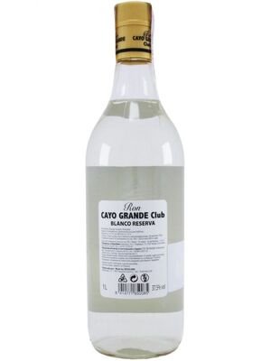 Ром Cayo Grande blanco 37,5% 1 л