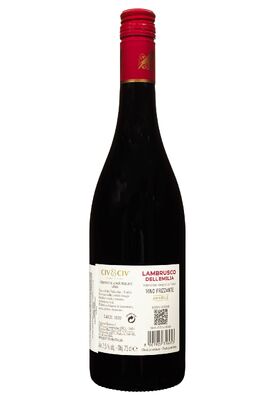Civ&Civ Lambrusco dell'emilia Rosso Amabile 0.75 л