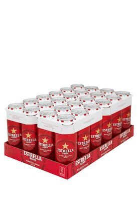 Пиво Estrella Damm Barselona 4,6% светлое ж/б 0.5 л