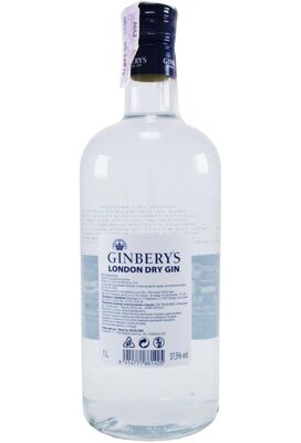 Джин Ginbery`s 37,5% 1 л