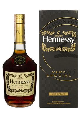 Коньяк Hennessy V.S. в коробці 0.5 л