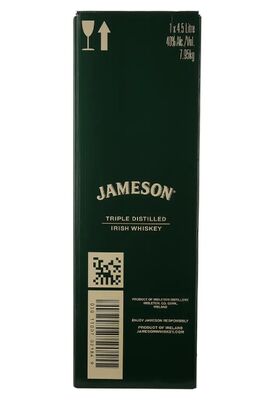 Віскі Jameson Irish Whisky 40% 4,5 л