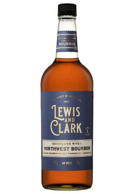 Виски Lewis and Clark Northwest Bourbon Blended American Whiskey 1 л