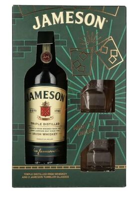 Віскі Jameson з келихами 0.7 л  Віскі Jameson з келихами 0.7 л