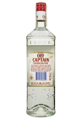 Ром Old Captain Caribbean White 1 л