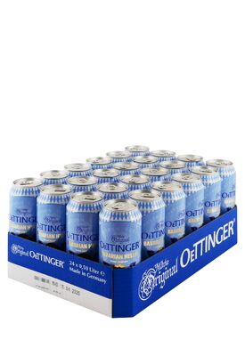 Пиво Oettinger Bavarian Helles ж/б 0.5 л