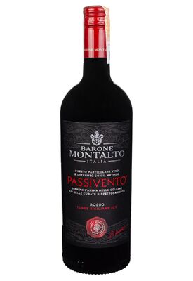 Вино Baron Montalto Passivento Terre Siciliane IGP Червоне Напівсухе 0.75 л