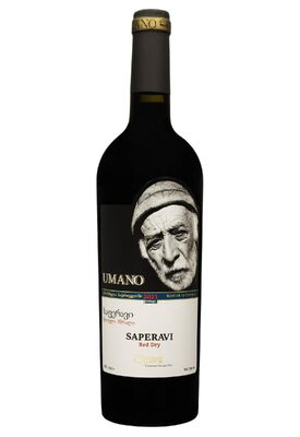Вино Umano Saperavi Красное Сухое 0.75 л