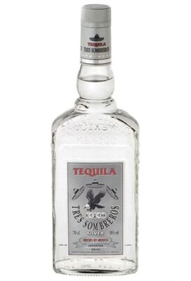 Текила Tres Sombreros Silver 0,7 л
