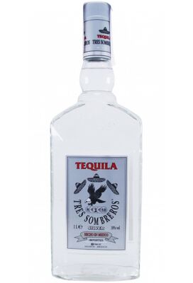 Текила Tres Sombreros Silver 1 л