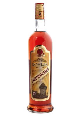 Коньяк Закарпатський 4 роки 0.5 л